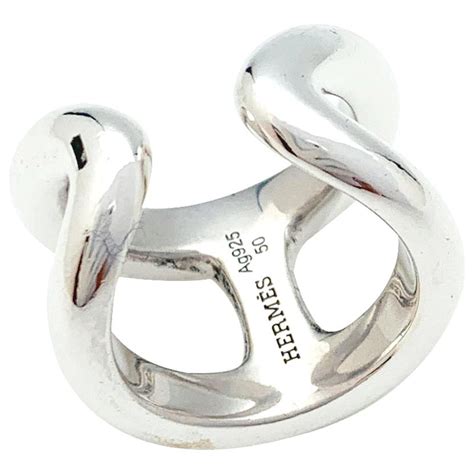 hermes bijoux bague argent|bijouterie en argent Hermes.